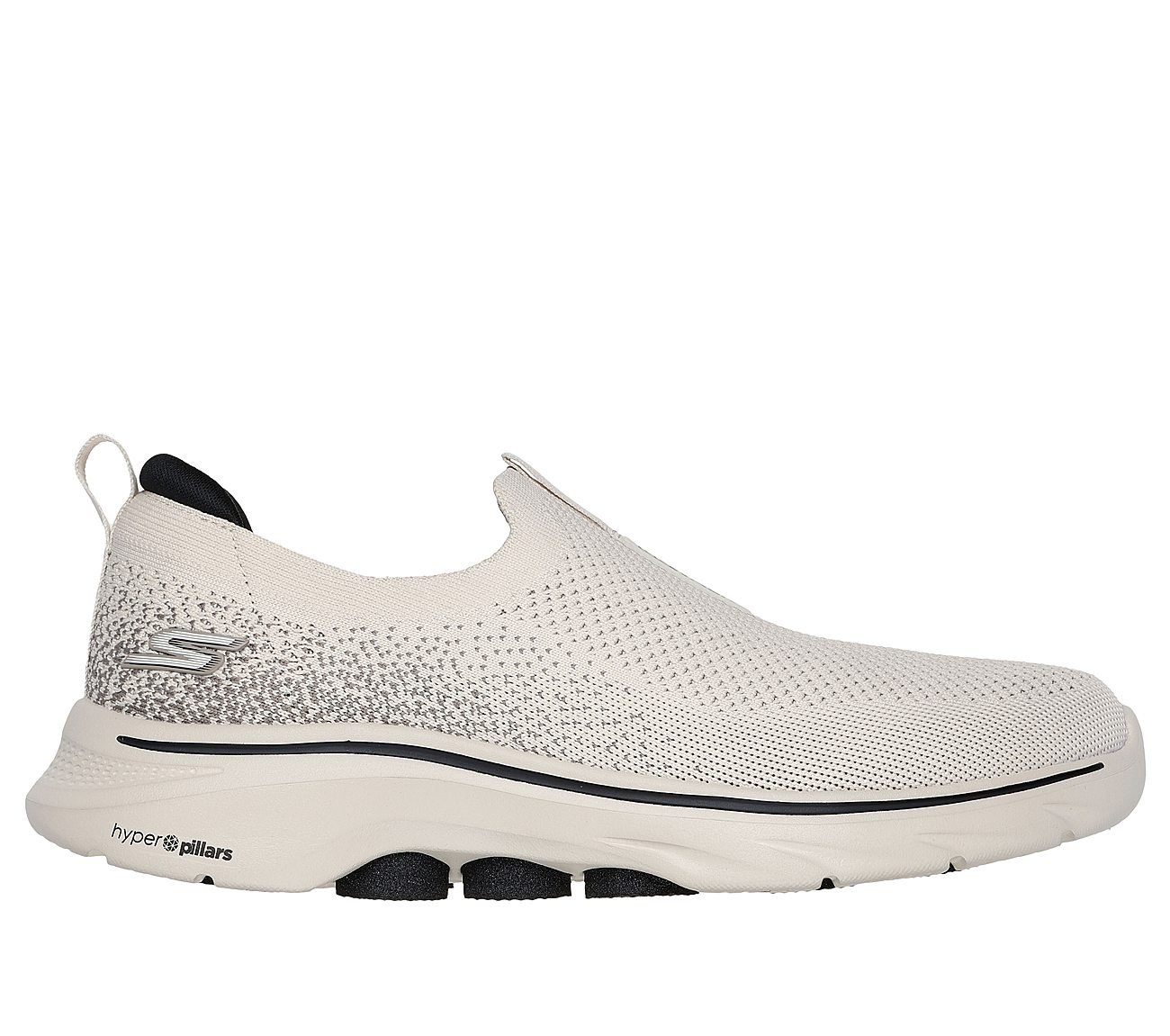 GO WALK 7, TTAUPE Footwear Lateral View