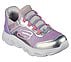 FLEX GLIDE, GREY/LAVENDER Footwear Lateral View