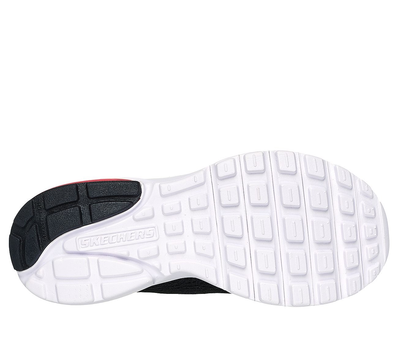 Skechers Slip-ins: Razor Air - Hyper-Brisk, BLACK/NAVY Footwear Bottom View