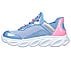 FLEX GLIDE, BLUE/PINK Footwear Left View