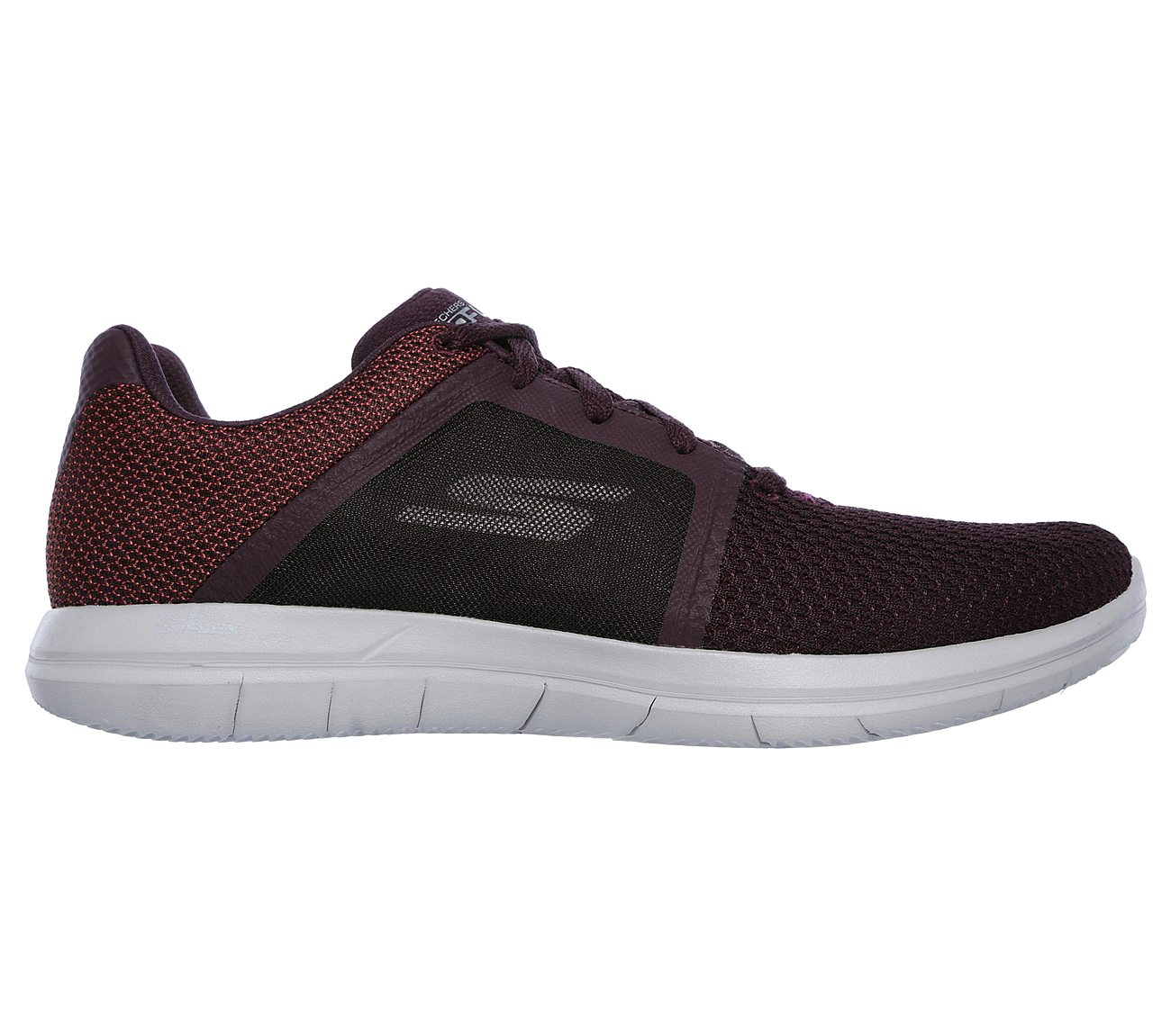 GO FLEX 2, BBURGUNDY Footwear Right View