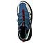 SKECHERS MONSTER-KORDES, BLACK/MULTI Footwear Top View