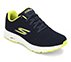 GO RUN CONSISTENT, NAVY/LIME Footwear Right View