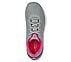 SKECH-AIR DYNAMIGHT-TOP PRIZE, GREY/HOT PINK