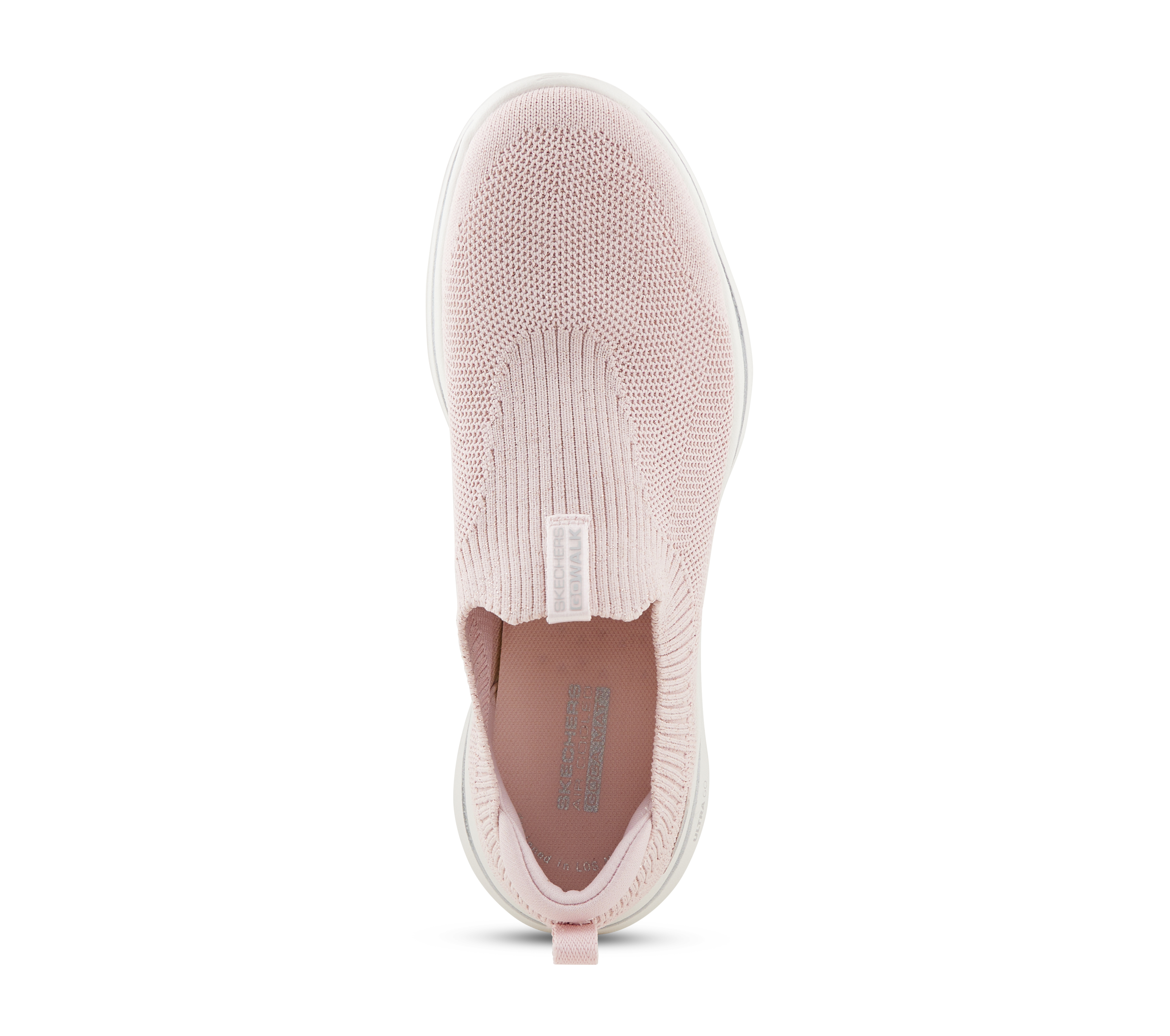 GO WALK 5-STARLIT, LLLIGHT PINK Footwear Top View