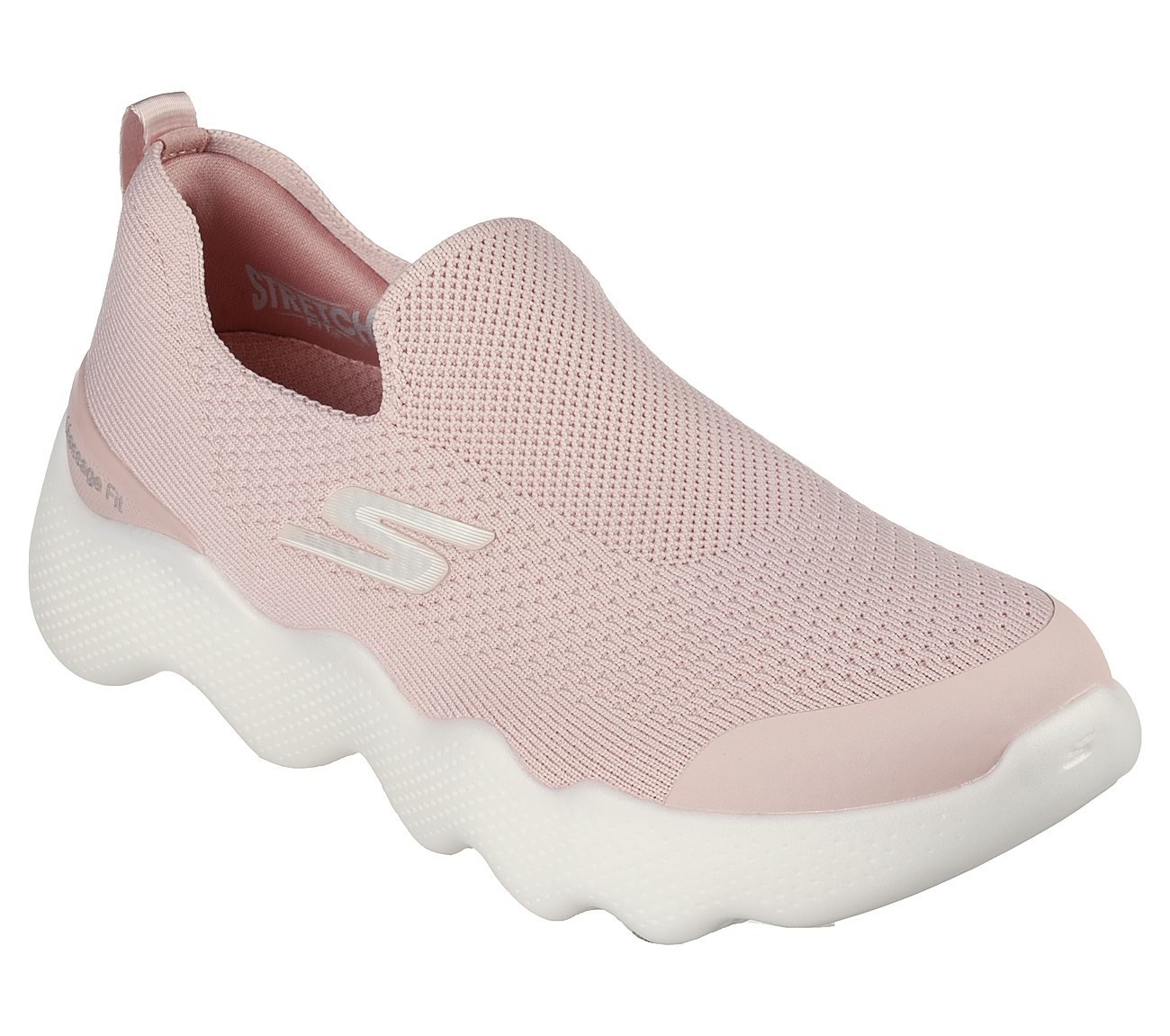 GO WALK MASSAGE FIT - TIDAL, LLLIGHT PINK Footwear Right View