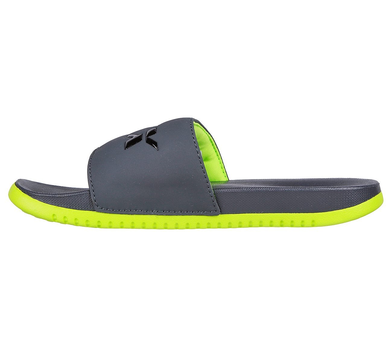 GAMBIX III-GRAYLER, CHARCOAL/LIME Footwear Left View