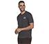 SKECHERS OFF THE GRID TEE, CCHARCOAL Apparel Lateral View