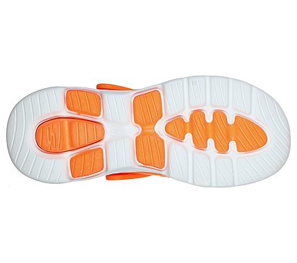 GO WALK 5 - UNMATCHED, OORANGE Footwear Bottom View