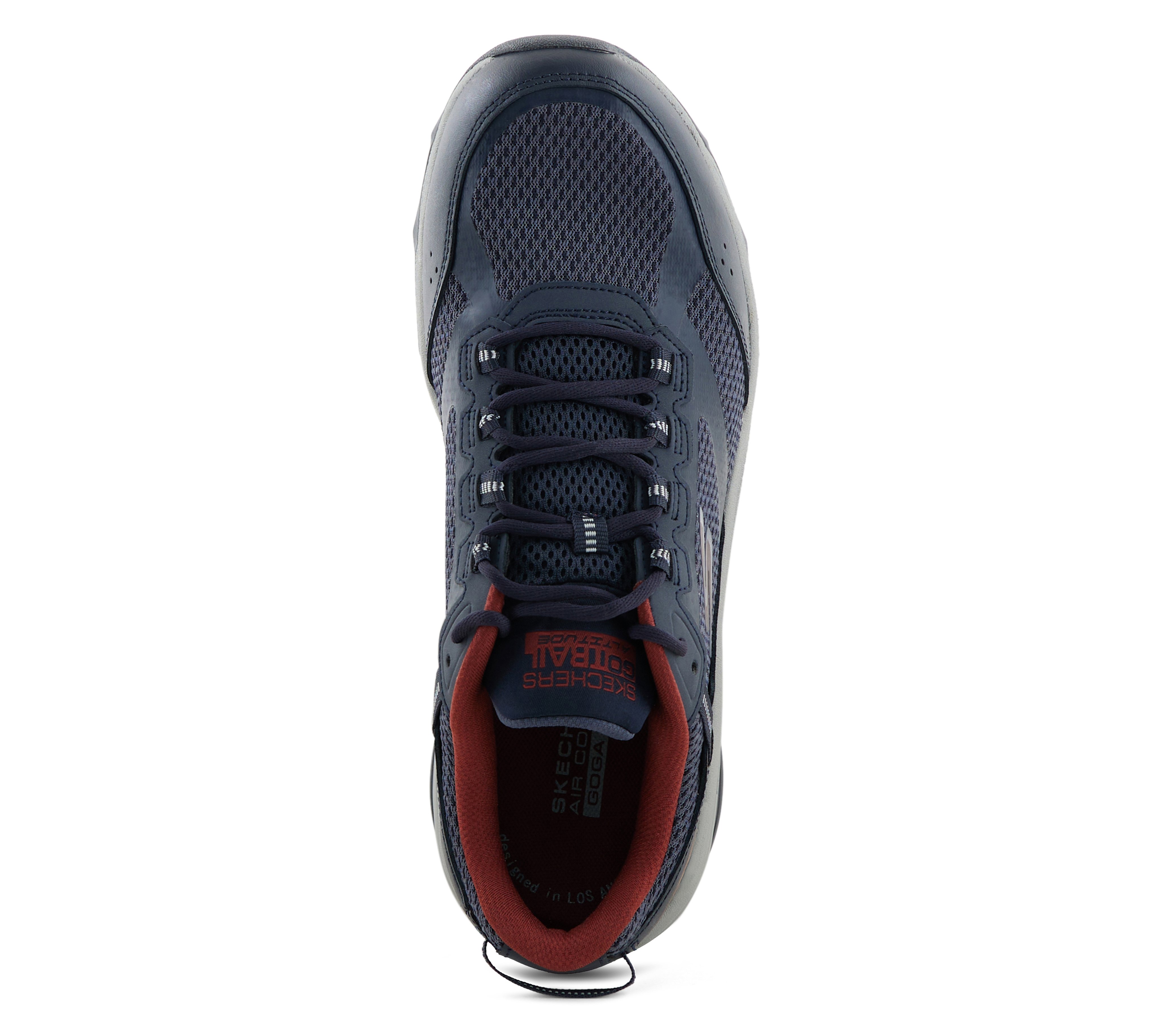 GO RUN TRAIL ALTITUDE, NAVY/GREY Footwear Top View