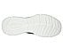 SKECH-LITE PRO - FAINT FLAIR, BLACK/RED Footwear Bottom View