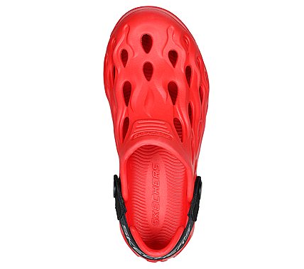 THERMO-RUSH, RRED Footwear Top View