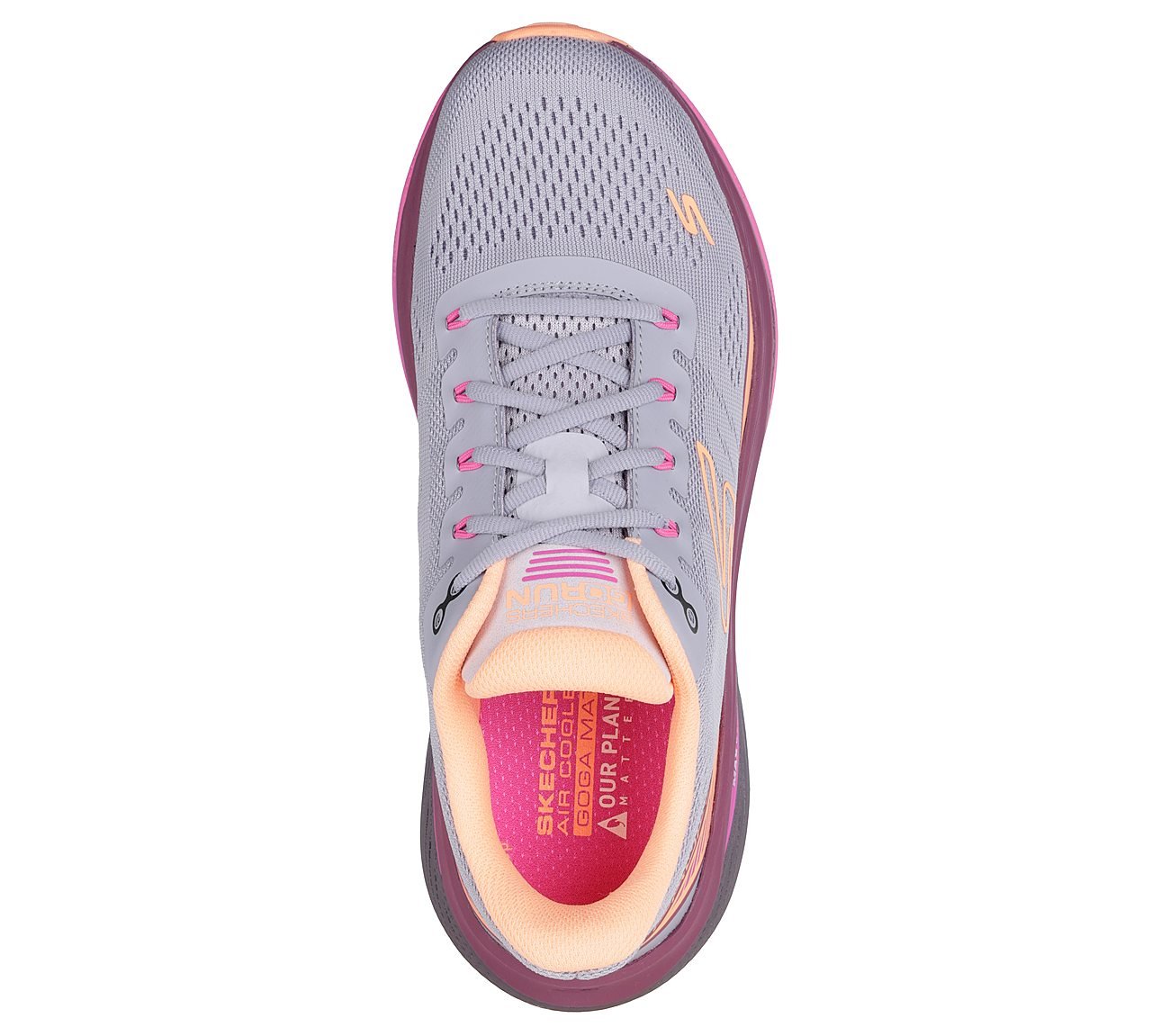 MAX CUSHIONING PROPULSION, LAVENDER/MULTI Footwear Top View