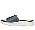 GO WALK FLEX SANDAL, CCHARCOAL Footwear Left View