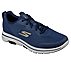 GO WALKS 5 SQUALL, NAVY/GOLD Footwear Lateral View