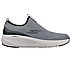 GO RUN ELEVATE - UPRAISE, GGREY/BLACK Footwear Right View