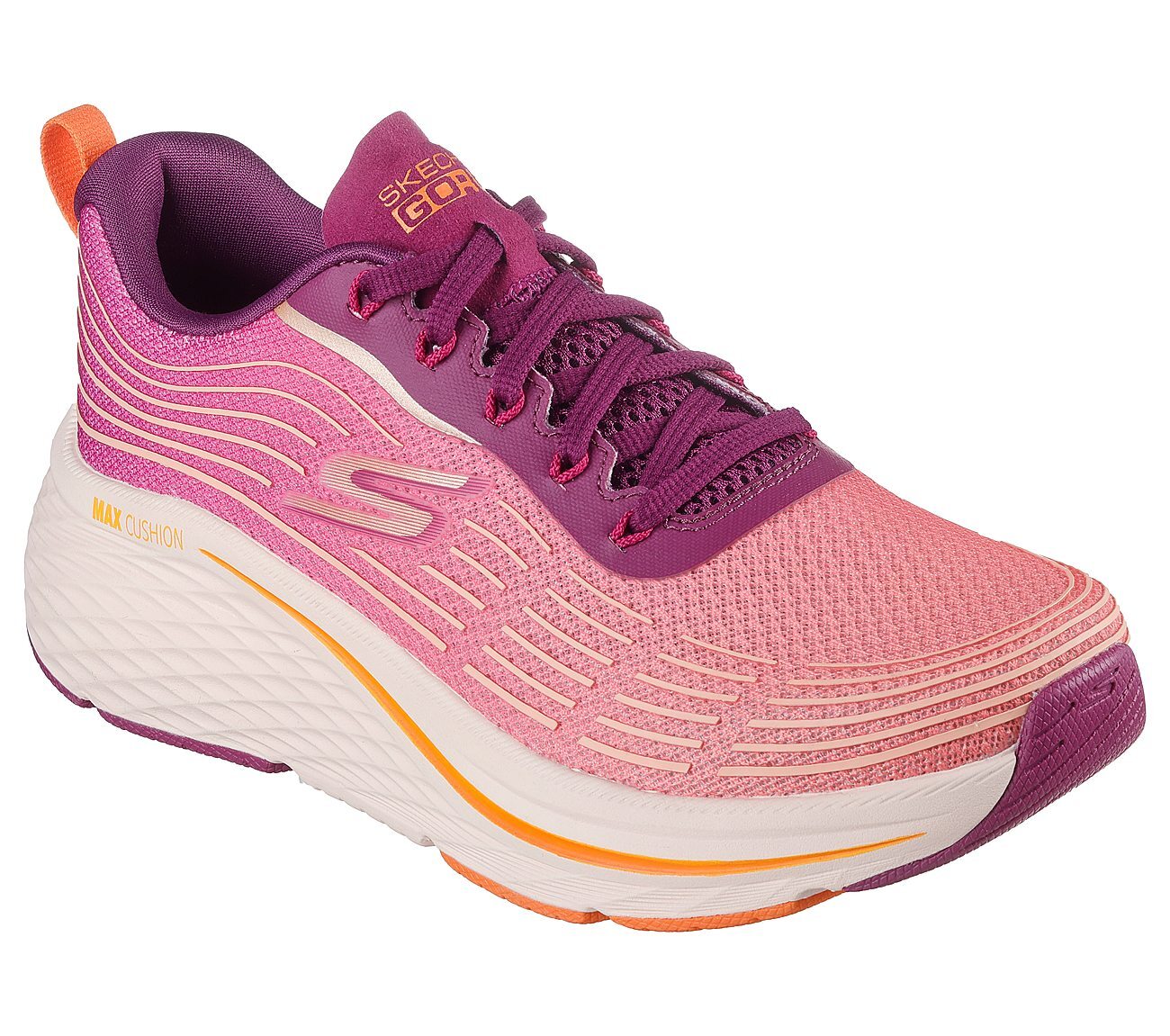 MAX CUSHIONING ELITE 2, RASPBERRY Footwear Right View