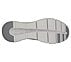 GO RUN GLIDE-STEP FLEX-RADAR, LIGHT GREY Footwear Bottom View