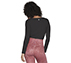 GODRI SERENE WRAP TOP, BBBBLACK Apparel Top View