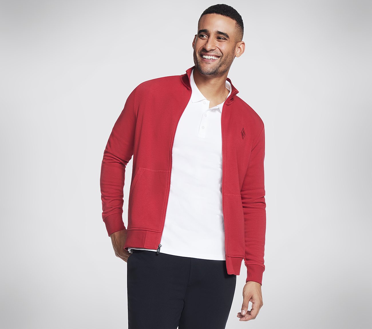 THE HOODLESS HOODIE GOWALK EV, RED Apparels Bottom View