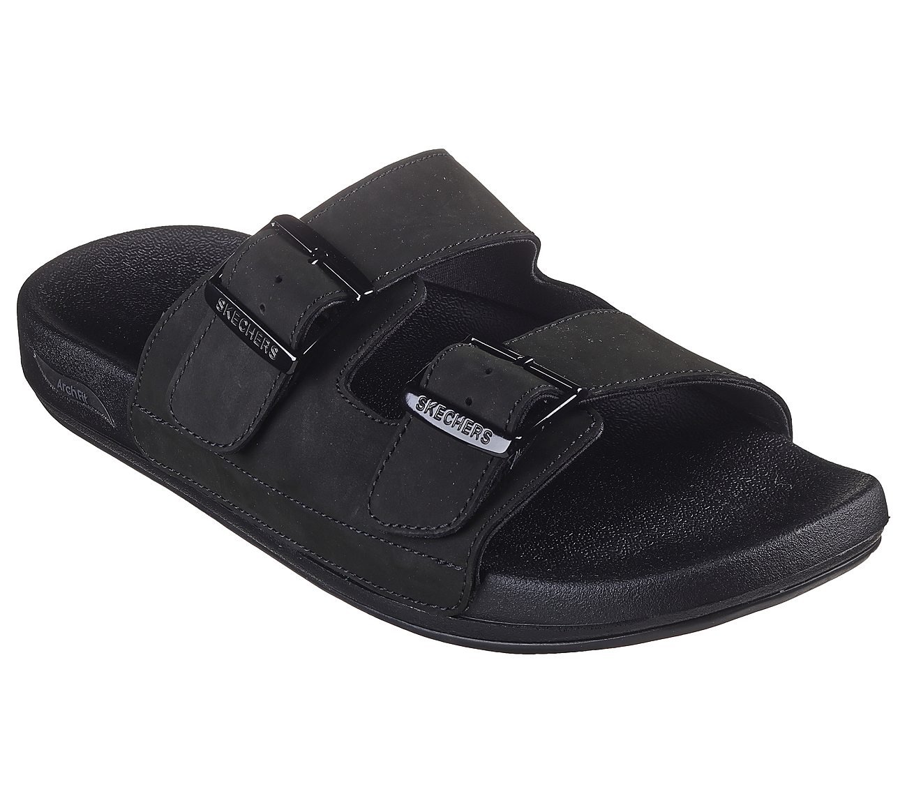 ARCH FIT PRO SANDAL, BLACK Footwear Right View