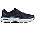 MAX CUSHIONING ARCH FIT, NAVY/ORANGE Footwear Right View