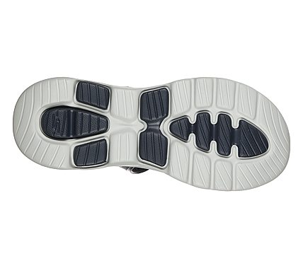GO WALK 5 - BAYSIDE, NAVY/GREY Footwear Bottom View
