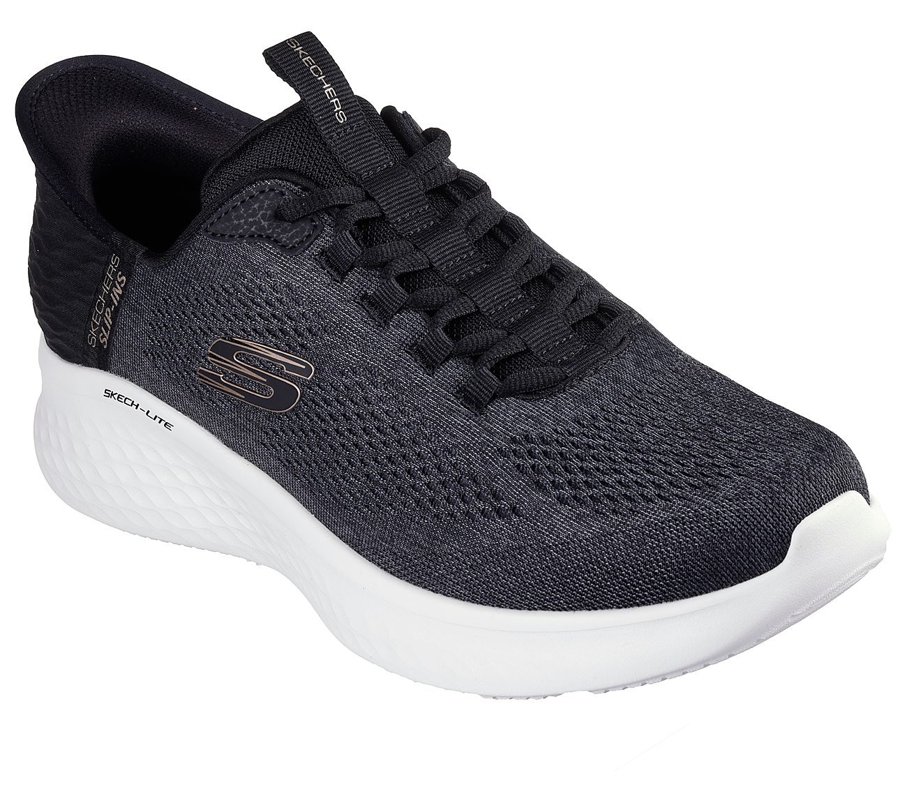 SKECHERS SLIP-INS: SKECH-LITE PRO - PRIMEBASE, BLACK Footwear Right View