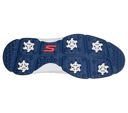 GO GOLF TORQUE, WHITE/NAVY Footwear Bottom View