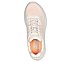 BOBS UNITY - HINT OF COLOR, NATURAL/ORANGE Footwear Top View