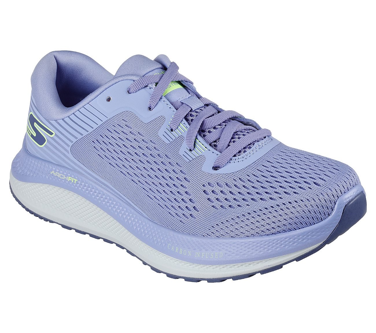 GO RUN PERSISTENCE, LAVENDER Footwear Lateral View