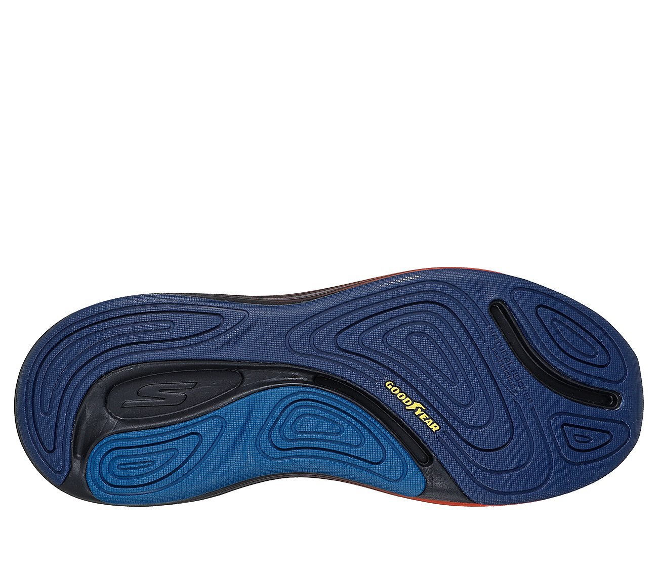 MAX CUSHIONING SUSPENSION - L, BLACK/MULTI Footwear Bottom View