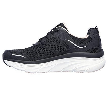 D'LUX WALKER-INFINITE MOTION, BLACK/PINK Footwear Left View