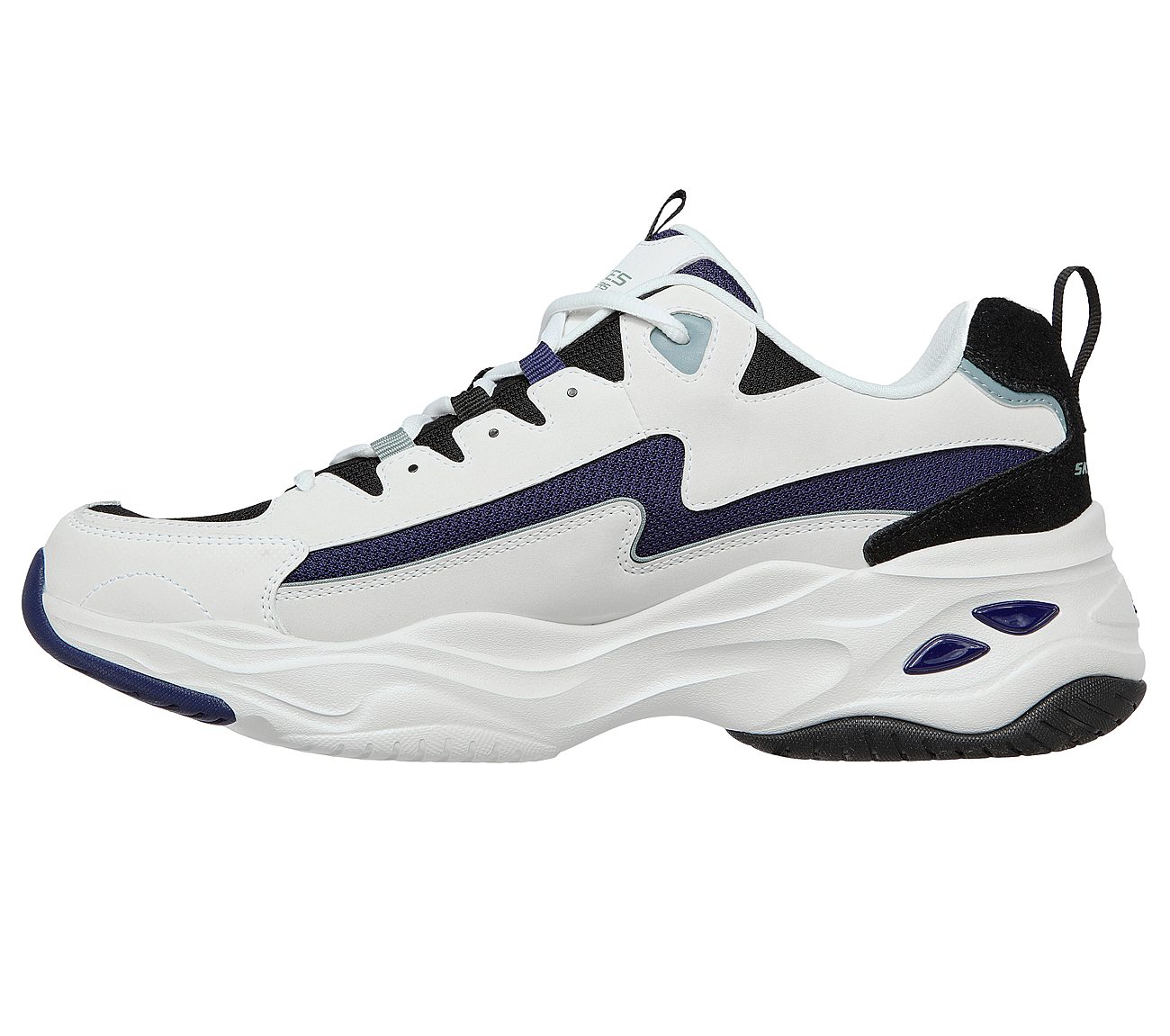 D'LITES 4.0 - ENERGY CODE, WHITE/BLACK/BLUE Footwear Left View