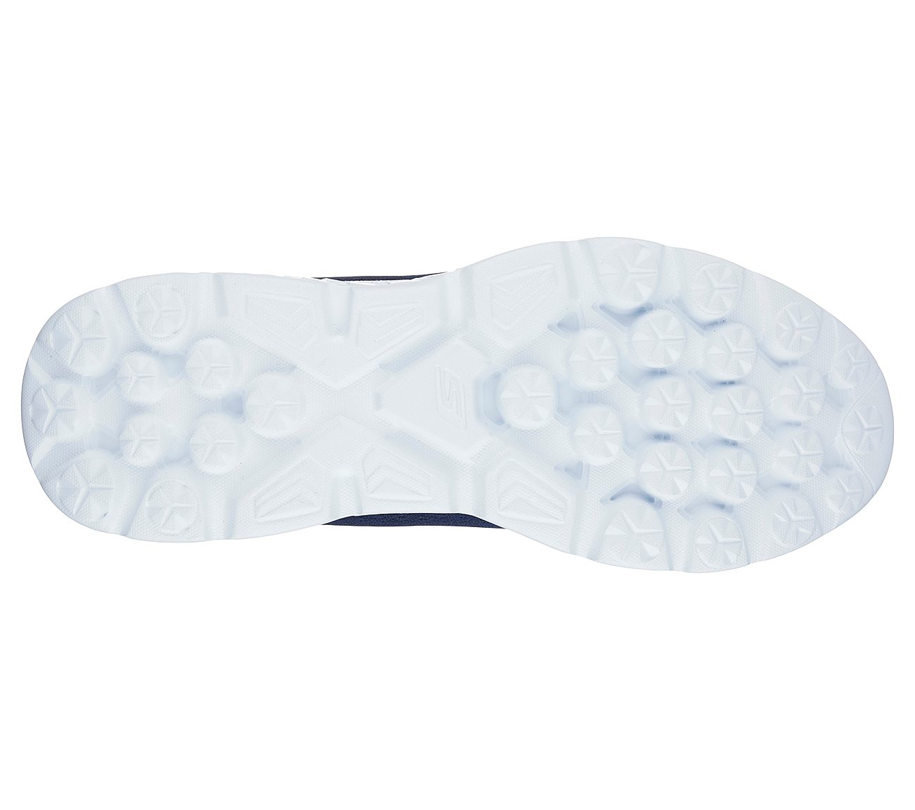 GO RUN 400, NAVY/LIME Footwear Bottom View