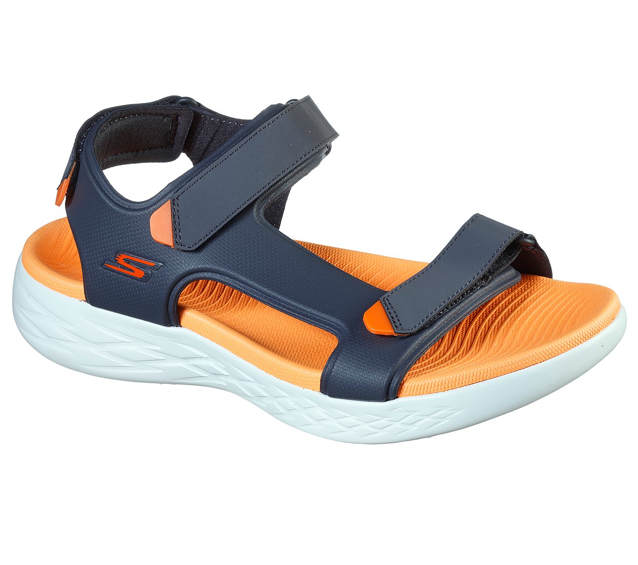 ON-THE-GO 600 - VENTURE, CHARCOAL/ORANGE Footwear Lateral View