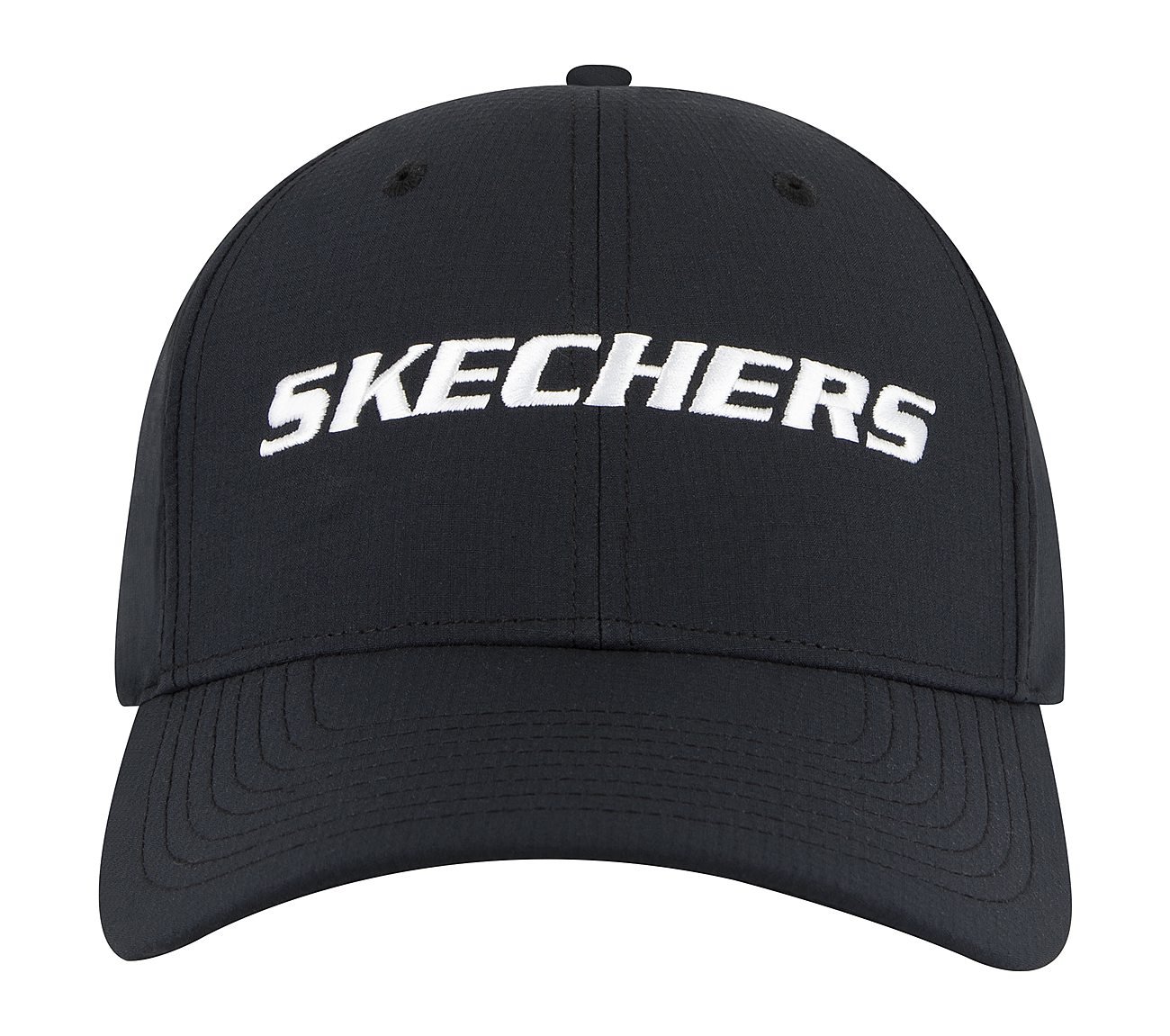 TEAERSTOP SKECHERS SNAPBACK HAT, BLACK Accessories Bottom View