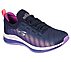 SKECH-AIR ELEMENT 2.0-VIVID B, NAVY/LAVENDER Footwear Lateral View