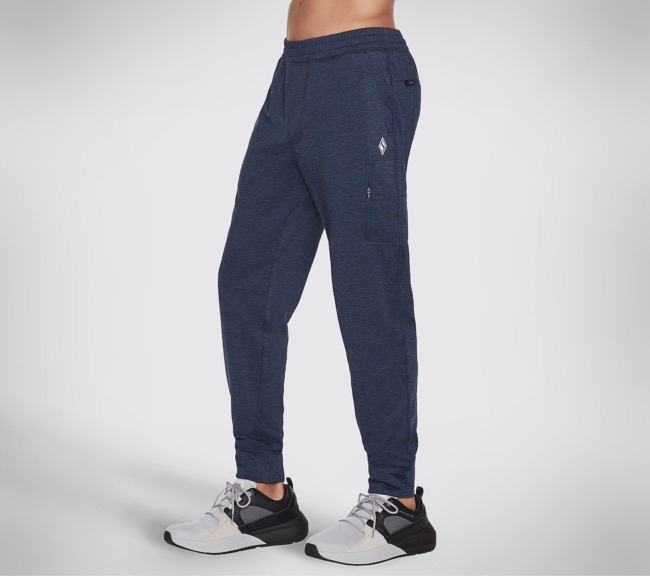 SKECH-KNITS ULTRA GO JOGGER, NNNAVY Apparel Bottom View