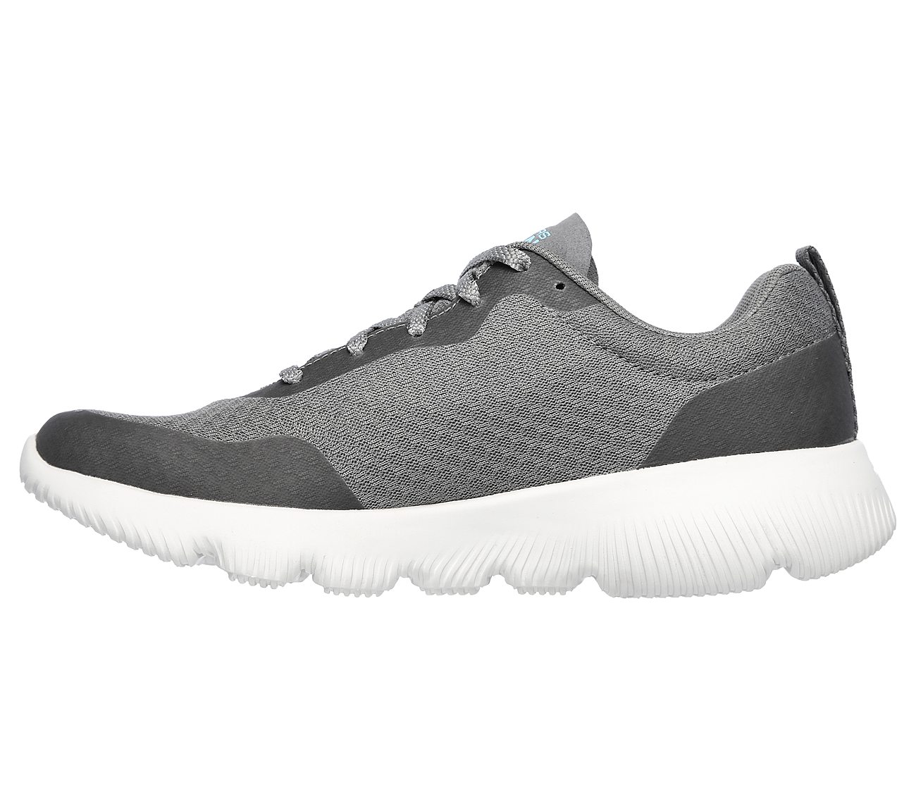 GO RUN FOCUS-INSTANTLY, GREY/BLUE Footwear Left View
