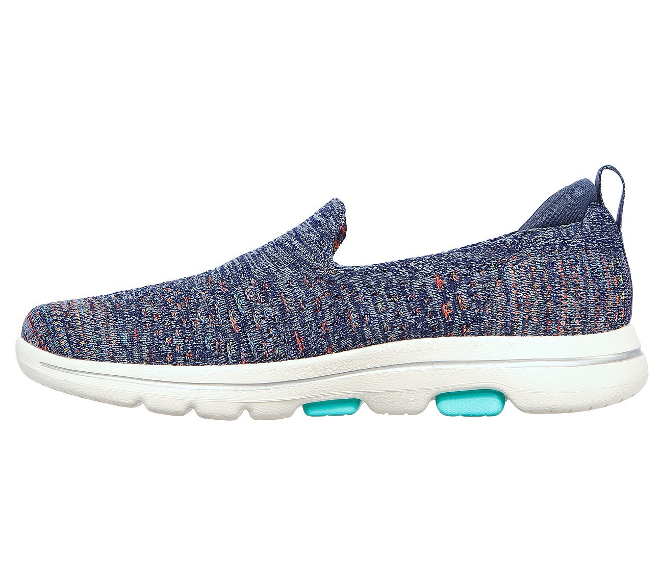 GO WALK 5 - MIRAGE, NAVY/MULTI Footwear Left View