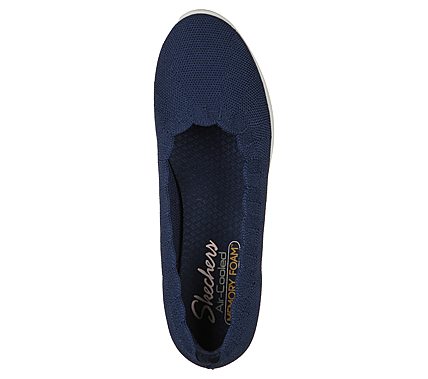 CLEO FLEX WEDGE - SPELLBOUND, NNNAVY Footwear Top View