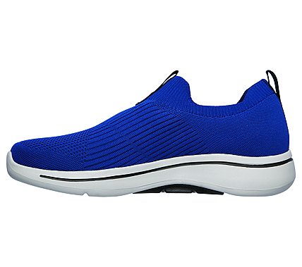 GO WALK ARCH FIT - ICONIC, BLUE/BLACK Footwear Left View