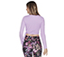 GODRI SERENE WRAP TOP, PURPLE/PERIWINKLE