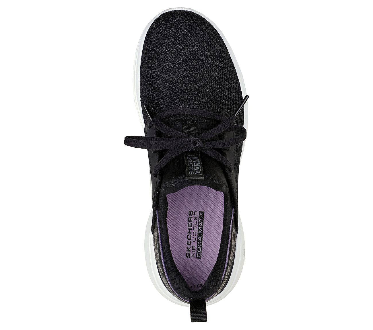 GO RUN FAST - RUNHAPPY, BBBBLACK Footwear Top View
