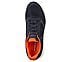 GO RUN CONSISTENT - TRACEUR, NAVY/ORANGE Footwear Top View