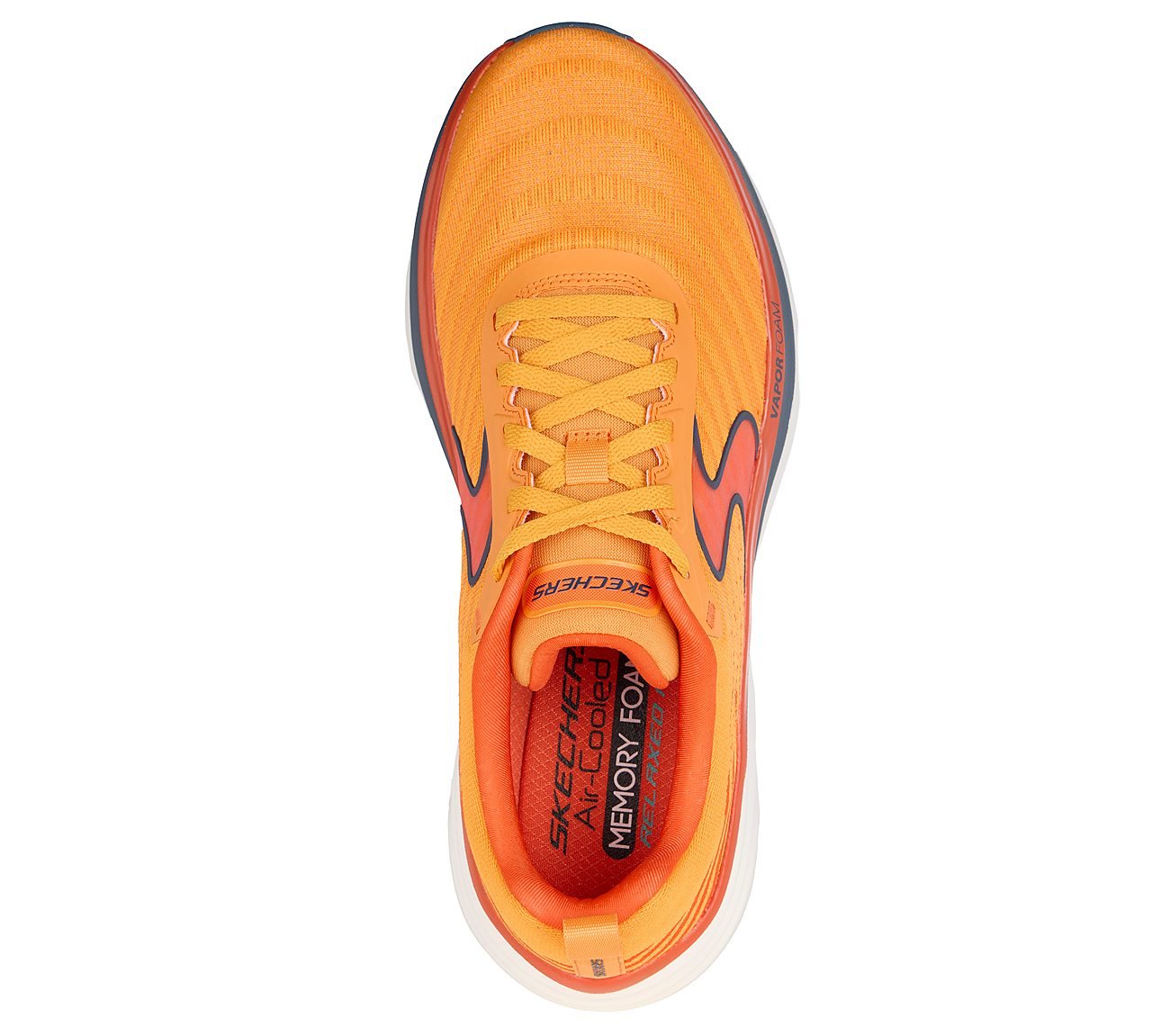 D'LUX VAPOR - GALLOR, ORANGE/NAVY Footwear Top View