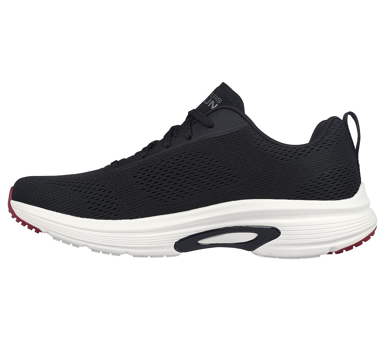 Skechers Black/Red Go Run Arch Fit Mens Running Shoes - Style ID ...