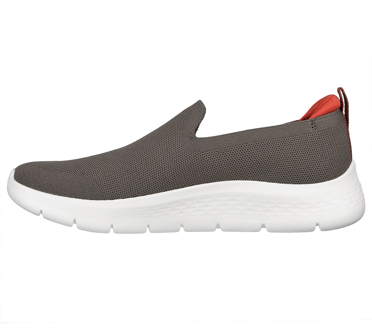 Skechers Brown/Red Go-Walk-Flex- Men's Slip On Shoes - Style ID: 216482 ...