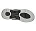 GO WALK ARCH FIT SANDAL, BLACK/GRAY Footwear Bottom View